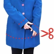 shirts length shortening in JVC