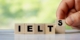 IELTS words in wooden box