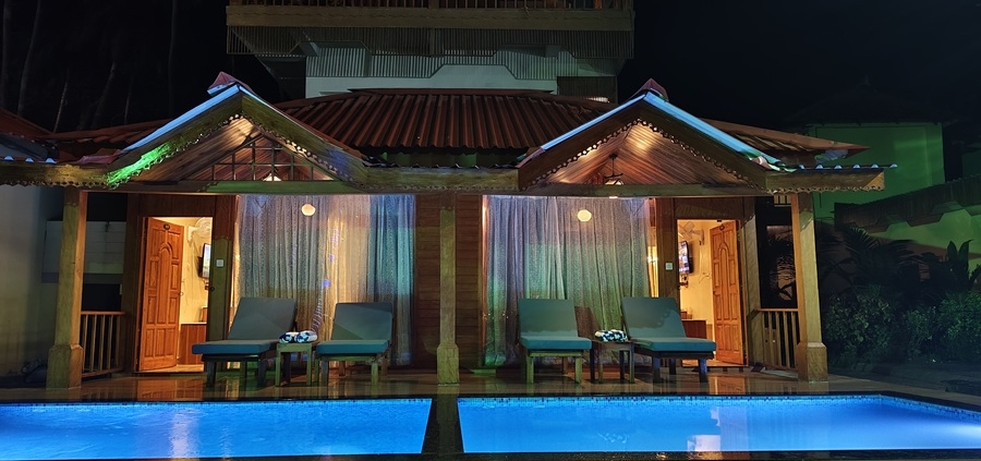 Private pool villa in havelock island