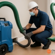 Negative Pressure Air Duct Cleaning