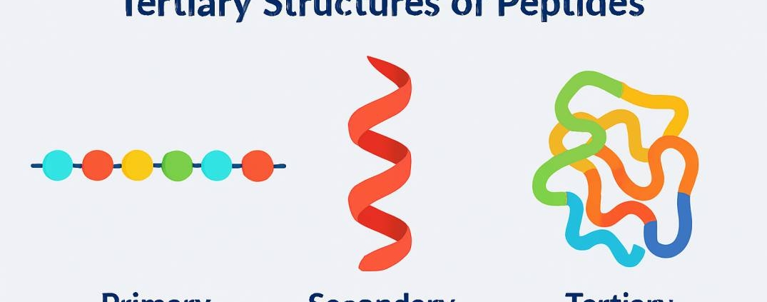 Primary, Secondary, and Tertiary Structures of Peptides