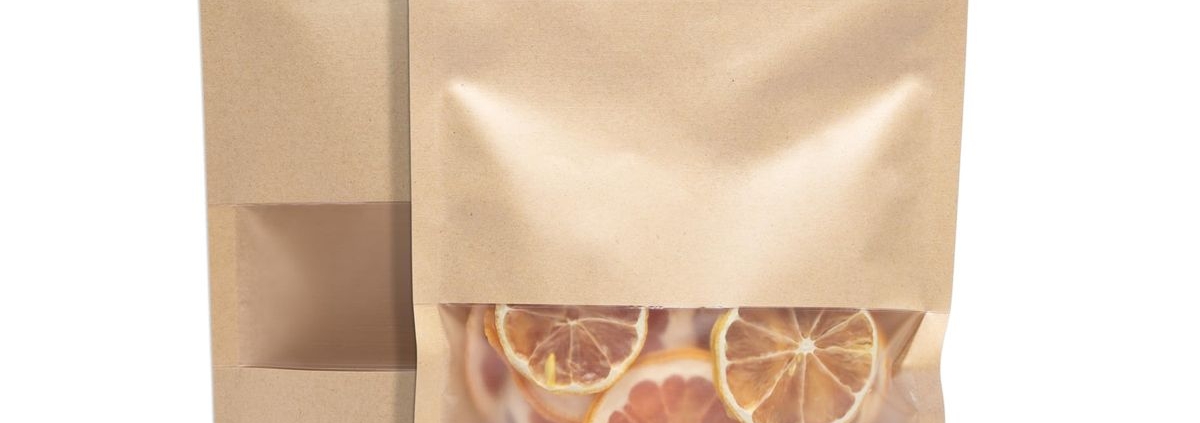 Stand up pouches with zipper