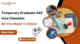Temporary Graduate 485 Visa Checklist