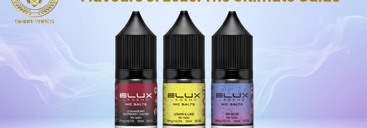 Top 10 Best Elux Legend Vape Juice Flavours