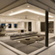 bright ceiling lights