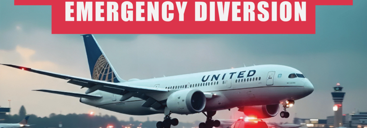 United Airlines Flight UA770 Emergency Diversion