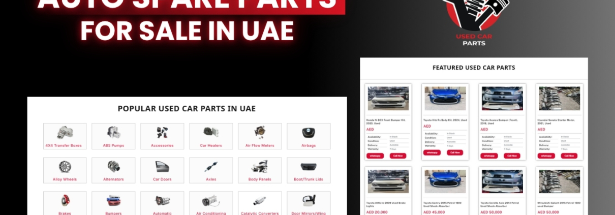 Used Car Spare Parts – Where Can You Find the Best Options in UAE