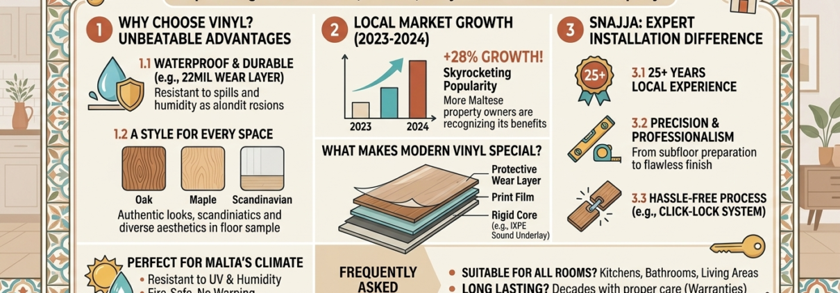 Vinyl Flooring Malta