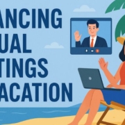 Virtual Meetings on Vacation