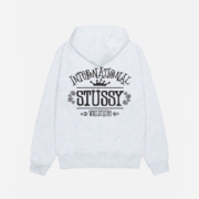 WORLDWIDE ZIP HOODIE(WHITE)