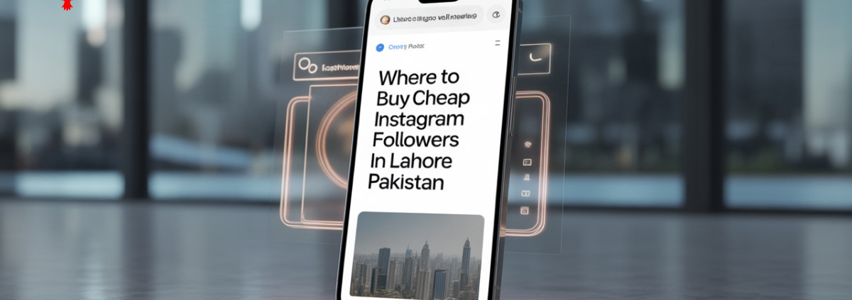 Affordable Instagram followers in Lahore Pakistan – trusted source to boost social media presence instantly.
