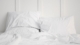 White cotton duvet set for a better sleep in bedroom