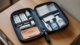 Items included in a travel medicine kit for safe and healthy trips, featuring essential medications, first-aid supplies, and emergency antibiotics.