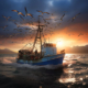 Rooster fishing