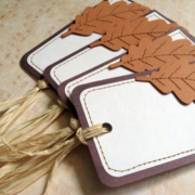 Custom leaf hang tags wholesale