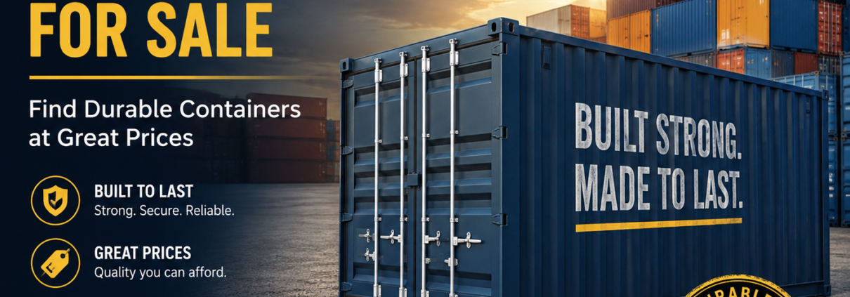 Shipping Containers for Sale: Find Durable Containers at Great Prices