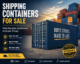 Shipping Containers for Sale: Find Durable Containers at Great Prices