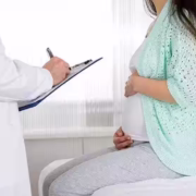 Gynaecologist consulting a female patient in Sharjah clinic