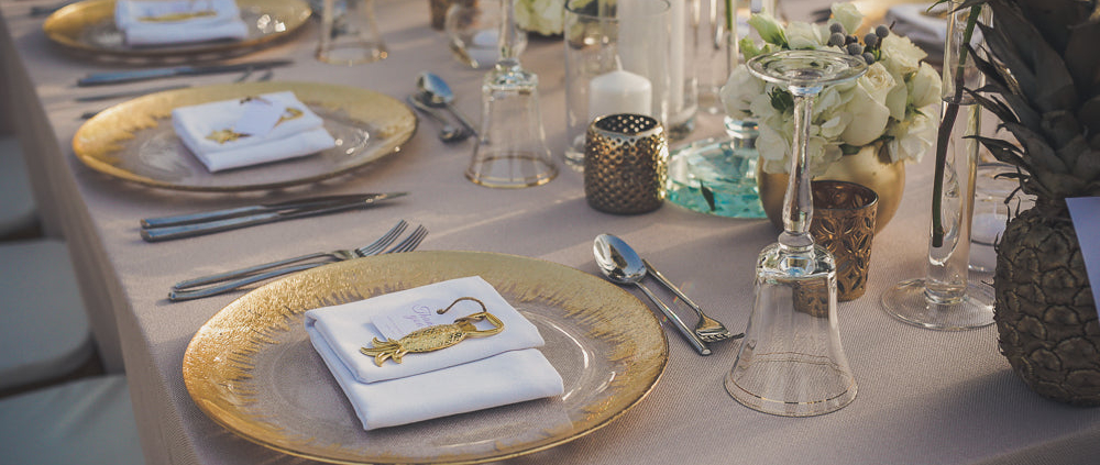 dinnerware rental
