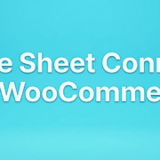 WooCommerce Google Sheet