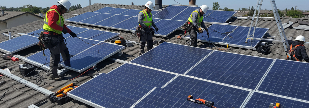 Solar Power Installation