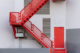 Fire escape doors