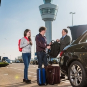 Family haivng airport transfers