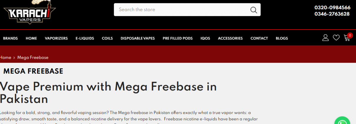 mega eliquid in pakistan