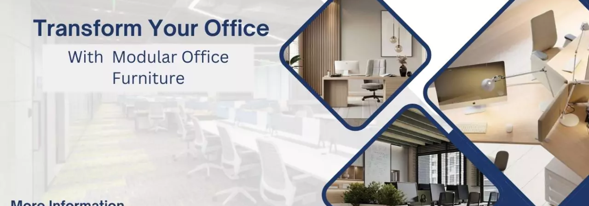 Modern modular office furniture by Mueble India – flexible workstations, ergonomic chairs, and space-saving office solutions from trusted office furniture manufacturers.