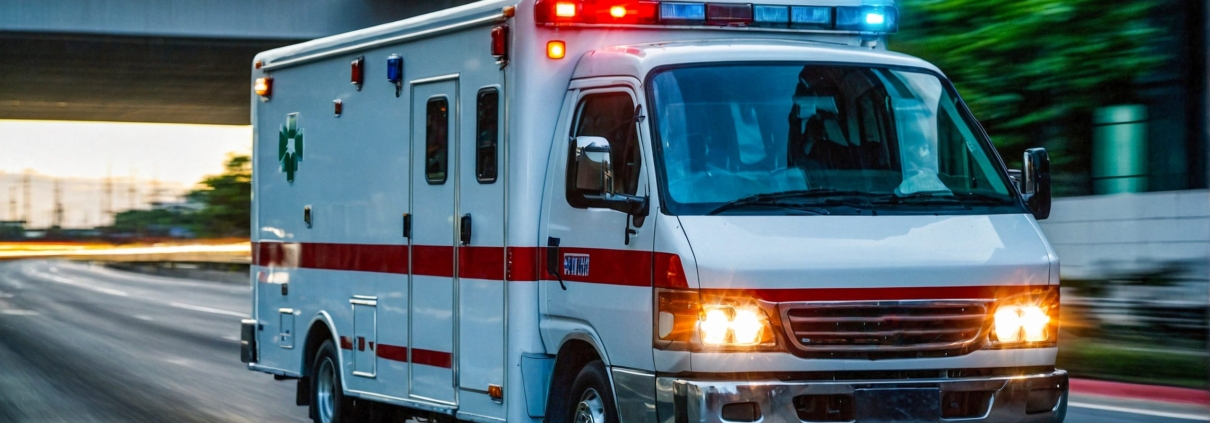 You can request an ambulance for events at airports or large venues to ensure safety and provide emergency medical support.