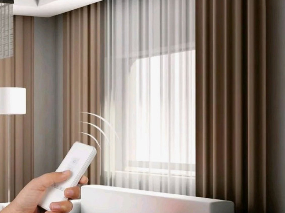 motorized curtains dubai