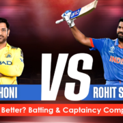 Dhoni or Rohit? Comparing Batting Brilliance and Captaincy Skills