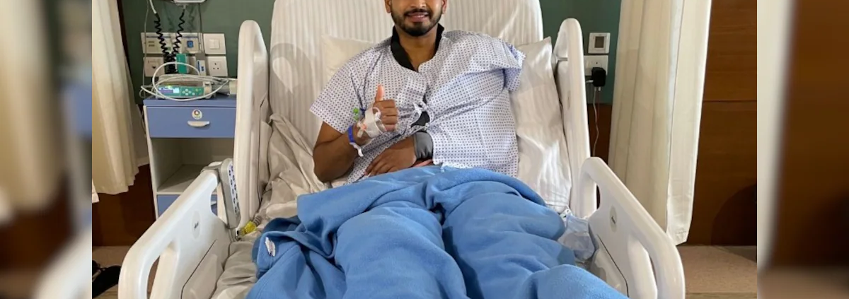 Shreyas Iyer Suffers