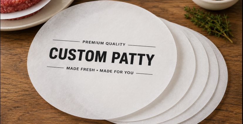Custom Patty Paper Sheets