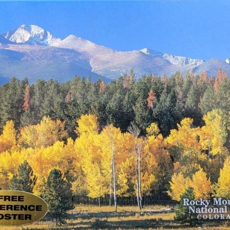 Jigsaw puzzle with a scenic view of RMNP
