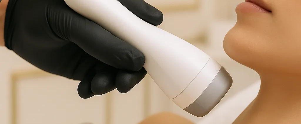 Botox and dermal filler treatment at an aesthetic clinic in Dubai